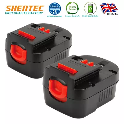 £24.89 • Buy 2x 12V 3.5Ah Ni-MH Battery For Firestorm FS120B FSB12 Black Decker A1712 A12EX