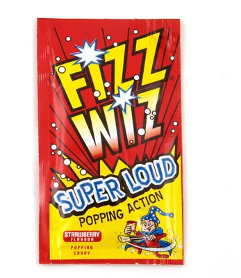 £17.40 • Buy Fizz Wiz Strawberry Space Dust X 50 Party Bag Filler