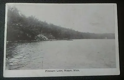 Mason MI Michigan Pleasant Lake 1941 PC • $15