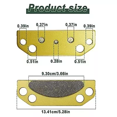 Parking Brake Pad Set For Polaris Ranger 2X4 4X4 6X6 500 700 XP 800 Crew 900 • $22.92