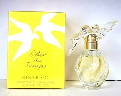 L'air Du Temps For Women Edt Spray 1 Oz By Nina Ricci  See Pictures Box Sealed • $27.60