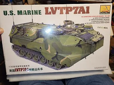 Sealed Mini Hobby Boss US Marine LVTP7A1 Model 1/35 #025 • $32.99