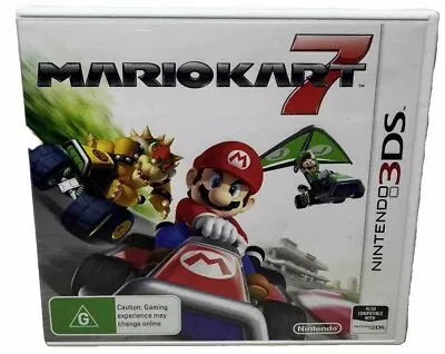 Mario Kart 7 3DS Nintendo | Complete With Manual | Free Tracked Postage As New • $49.95