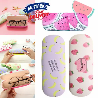 $11.39 • Buy Eye Glasses Case Student Hard Box Holder Protector Container Sunglasses