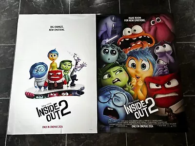 Inside Out 2 Disney - Pixar Official Cinema Quad Poster • £6.99