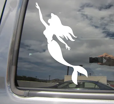 Mermaid - Fantasy Mythology - Car Window Vinyl Die-Cut Decal Sticker 10014 • $4.99