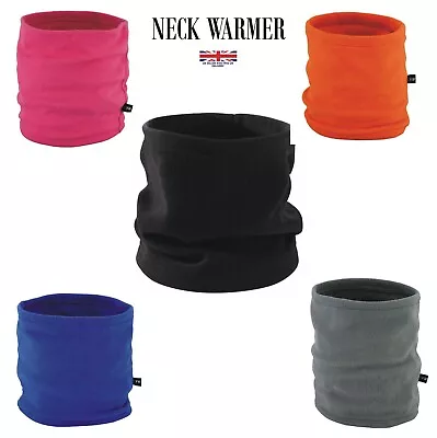 New Neck Warmer Tube Mens Womens Scarf Fleece Face Mask Snood Scarves Balaclava • £2.49