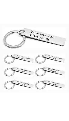 Drive Safe Keychain I Love You For Husband Dad Father's Day Gifts • $5.99