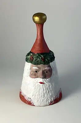 Midwest Of Cannon Falls Pottery Santa Claus Bell • $14.95