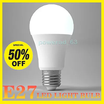 5W E27 LED Bulbs LED Daylight White 6500K Light E27 Base Bulbs Portable Lamp US • $10.99