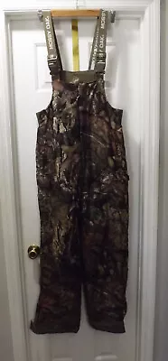 🔥Mossy Oak Hunting Camouflge Insulated Bibs Overalls Pants Youth Size 2XL XXL • $14.95