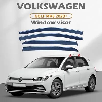Car Accessories Auto Parts For VW Golf 8 2020 Weather Shields Window Visors • $113.40
