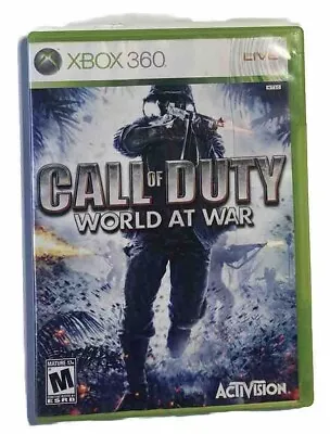 Call Of Duty World At War - (Xbox 360) - Complete W/ Manual CIB  • $15