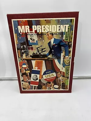 1967 Mr. President 3M Bookcase Game Vintage - Campaign Politics Complete • $23.80