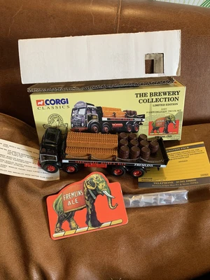 £12 • Buy Corgi Classics Brewery Collection 12401 Foden Truck Fremlins Barrels Chains Vgc