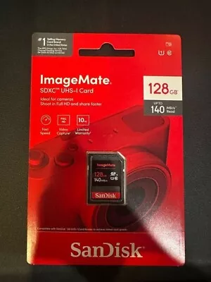 SanDisk ImageMate 128GB SDXC UHS-l Card • $9.99