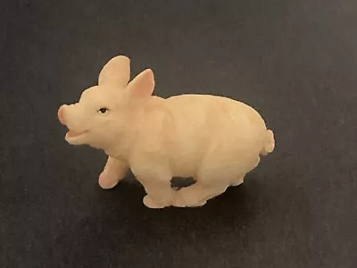 Vintage Miniature Pig Figurine 1.5  Height Resin Country Farm Animal • $7.99