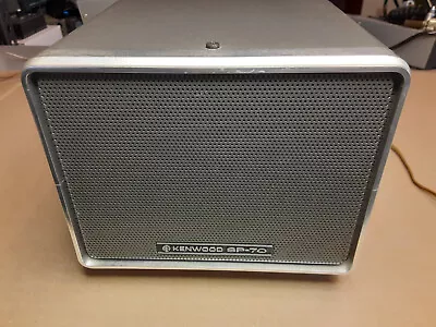 Nice Used Vintage Kenwood SP-70 Station Speaker With Cable - Free Shipping • $125