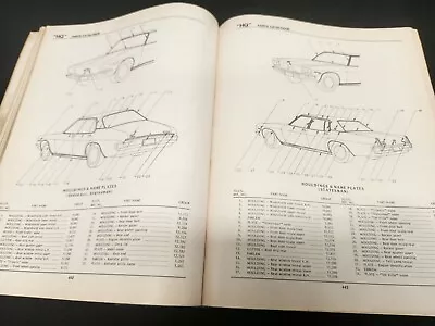 Holden HQ Parts Catalogue Gts Statesman Premier Ute 350 308 4 Speed Lsd 253 202  • $159.95