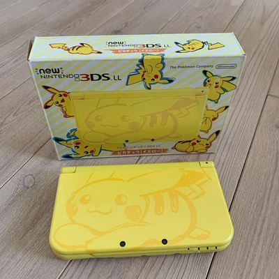 $380 • Buy Nintendo 3DS LL XL Pikachu Yellow Pokemon Console Limited Model JP Ver. With Box