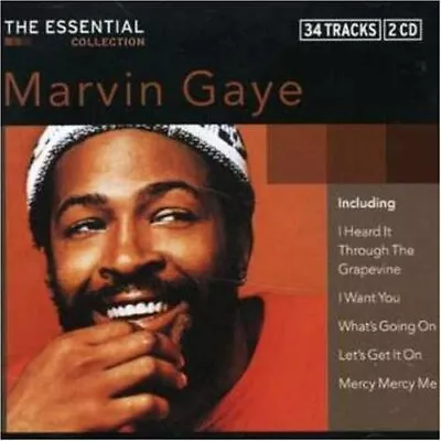 Marvin Gaye : The Essential Collection CD 2 Discs (2007) FREE Shipping Save £s • £2.98