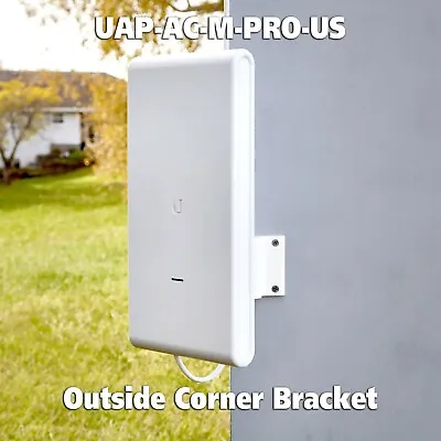 For Ubiquiti UAP-AC-M-PRO-US UAP-AC Outdoor WiFi Outside Corner Mounting Bracket • $19.99