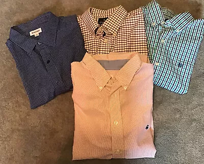 Men’s Lot Of 4 Long Sleeve Dress Shirts XL • $40