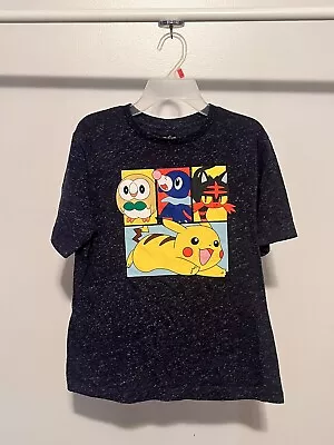 Pokemon Youth Boys Pikachu Graphic T Shirt Size Youth XL  Short Sleeve Multicolo • $3.25