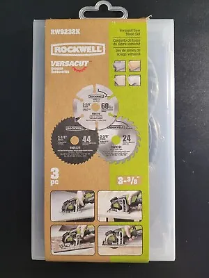 Rockwell 3-3/8  3 Pak Versacut Blades - Brand NEW! • $17
