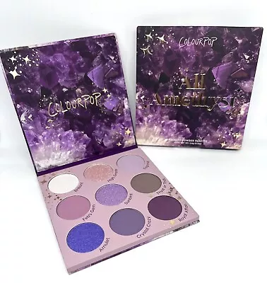 Colourpop ALL AMETHYST Eyeshadow Palette 100% Authentic Brand New In Box • $44