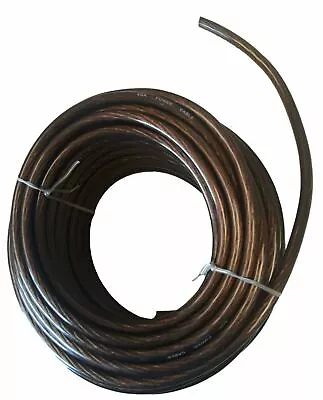 50 Ft - 8 Gauge Power Wire Black High Quality GA Guage Ground AWG 50 Feet • $14.87