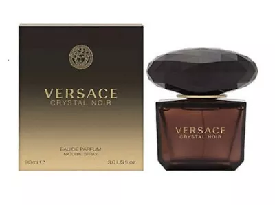 Versace Crystal Noir Women 3.0 3 Oz 90 Ml Eau De Parfum Spray Nib Sealed • $61.45