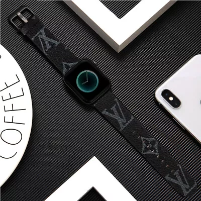 $20.99 • Buy Apple Watch Band Genuine Leather Strap IWatch Series SE 6 5 4 3 2 1 38 40 42 44