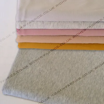 95% Cotton 5% Lycra Elastane Single Jersey Knitted Fabric 175gsm • £6.50