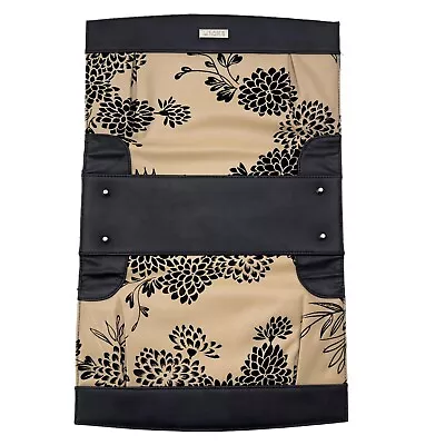 Miche Classic Handbag Bag Tan & Black Floral Print Shell Elizabeth • $9.74