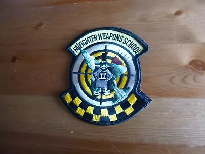 USAF F-4 Phantom WEAPONS SCHOOL Patch US Air Force Tactical Fighter Squadron • $35