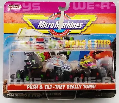 Micro Machines Spring & Steer Collection #3 Galoob 1991 No. 7414 NEW • $49.97