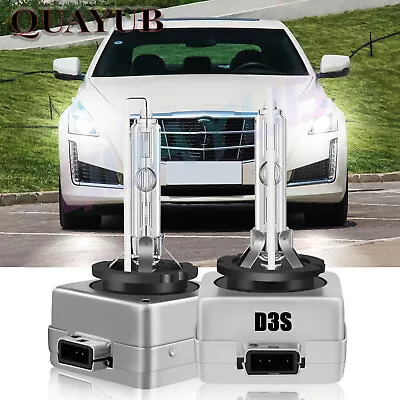 For Cadillac CTS 2015-2017- D3S Xenon HID Headlight Bulbs New High/Low Beam 2pcs • $26.59