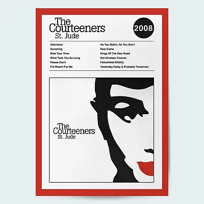 The Courteeners St. Jude Fine Art Album Poster • £7.19