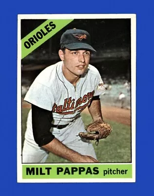 1966 Topps Set-Break #105 Milt Pappas EX-EXMINT *GMCARDS* • $4.25