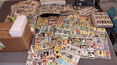 $20 • Buy Huge Lot Of Vintage Sports Cards 60 To 30 Years Old!!!