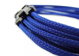 Gelid Blue Braided 6+2-pin PCIe Extension Cable • £10.35