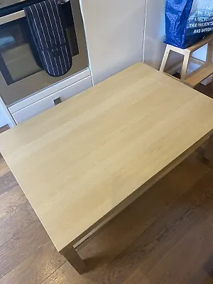 £19.99 • Buy IKEA Lack Coffee Table - Oak Effect - 118cm X 78cm X 45cm -with Shelf Underneath