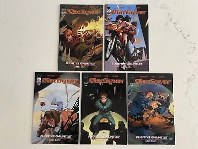 MacGyver Fugitive Gauntlet #1-5 (Image Comics; 2012 234) Complete Set/Series • $20