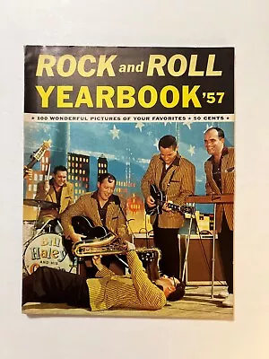 Rock & Roll Yearbook 1957 Bill Haley Elvis Little Richard Chuck Berry Platters • $38