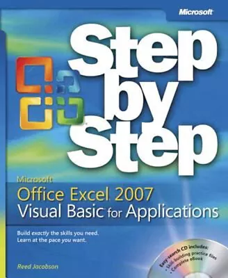 Microsoft® Office Excel® 2007 Visual Basic® For Applications Reed • $9.90