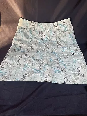 Eddie Bauer Skirt Size 6 Great Summer Colors Kick Pleat • $11