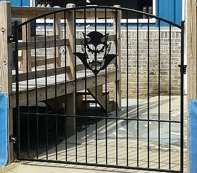 Ornamental Iron Walk Entry Gate 5 Ft WD S Fencing Handrails. Residential • $595