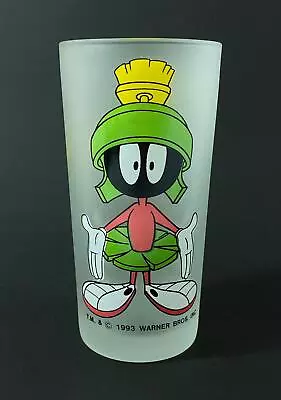 Monkeys Of Melbourne Marvin The Martian Frosted Glass Warner Bros Cartoon • $54.71