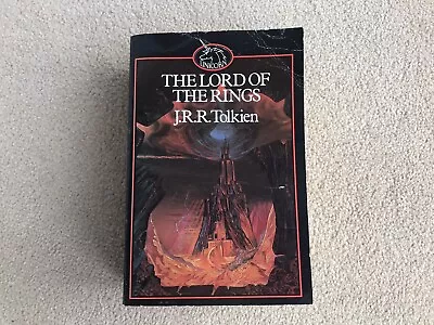 The Lord Of The Rings By J. R. R. Tolkien Paperback Book Trilogy Unicorn • £4.99
